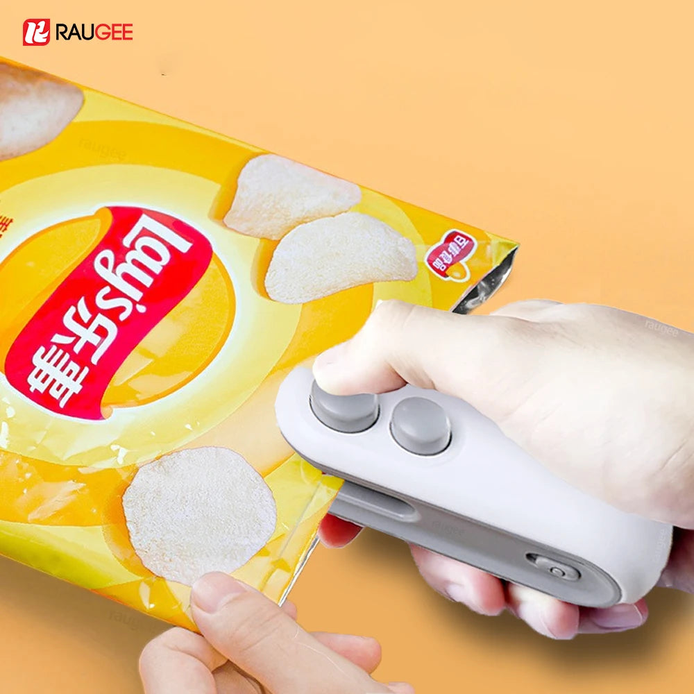 Mini Plastic Bag Sealer Rechargeable