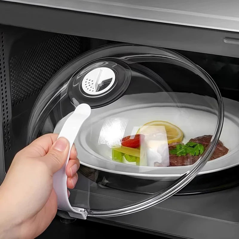 Microwave Cover With Handle