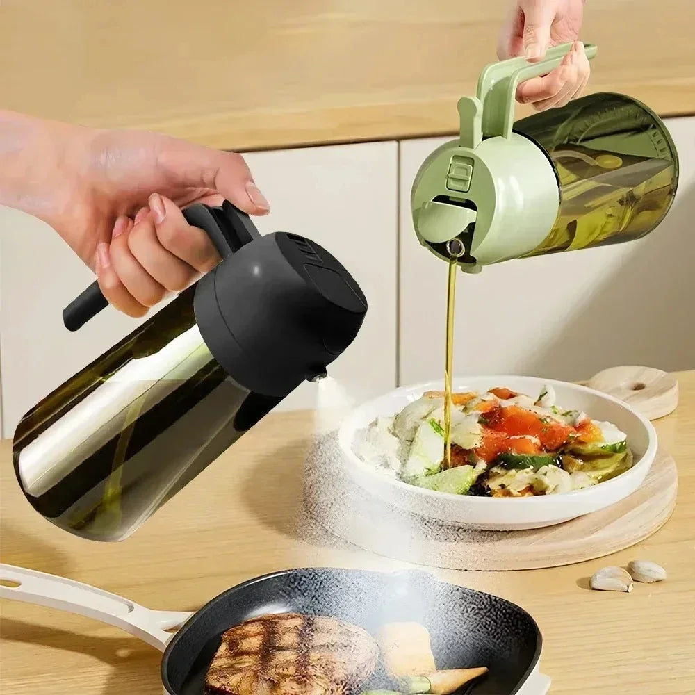 2 in 1 Olive Oil Dispenser Bottle 470ml