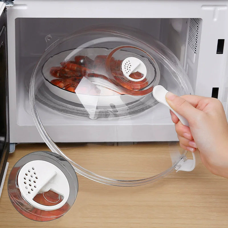 Microwave Cover With Handle