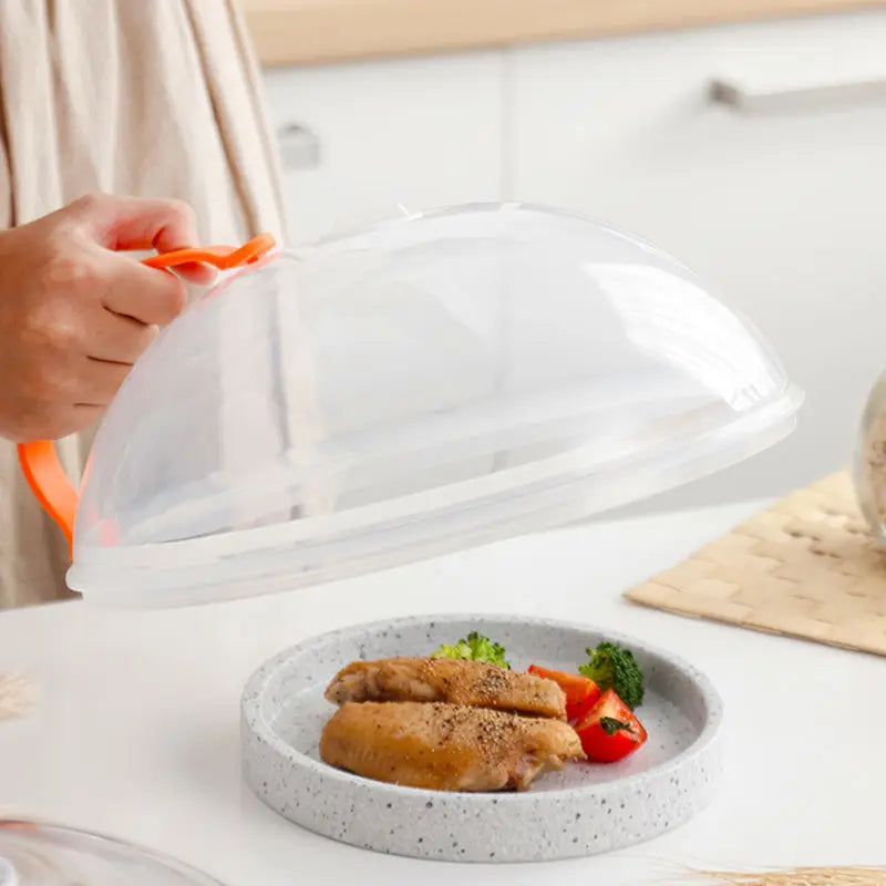 Microwave Cover With Handle