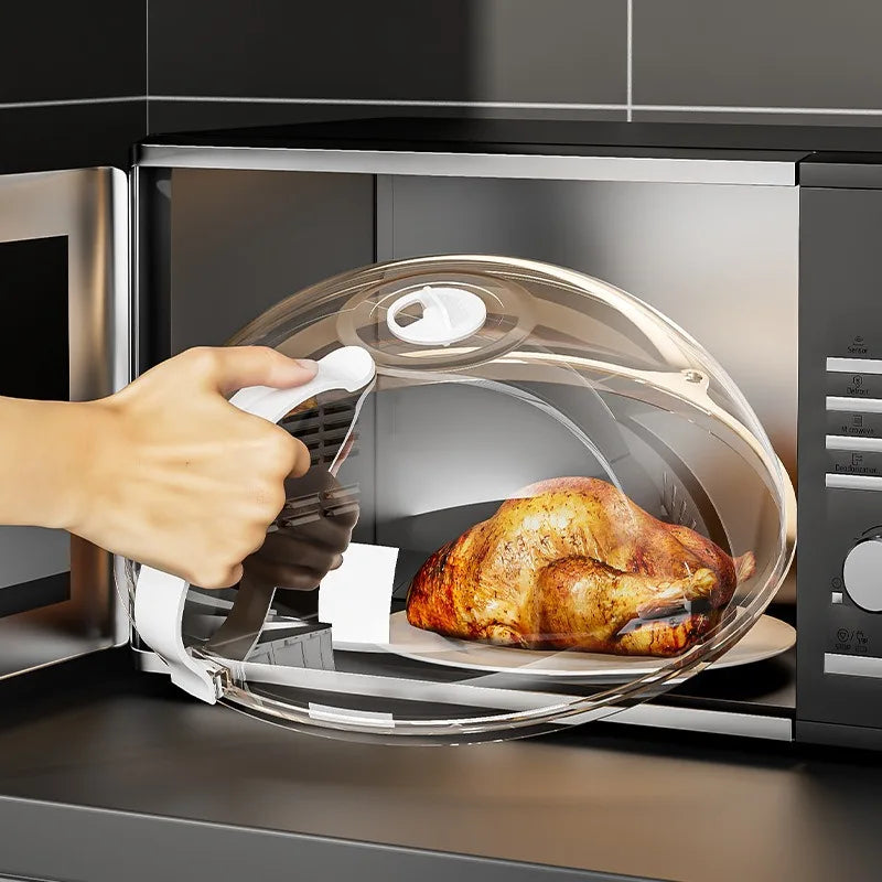 Microwave Cover With Handle