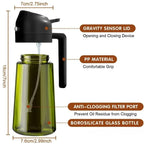 2 in 1 Olive Oil Dispenser Bottle 470ml